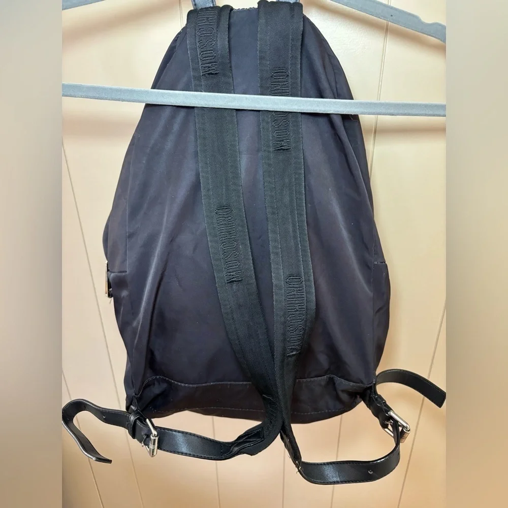 Moschino Milano Nylon Multicolor Backpack